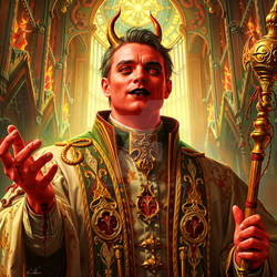 Halloweenification of Aldric Vauquelin