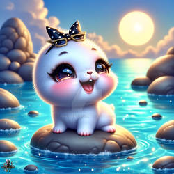 Sally Seal - Enjoying Summer