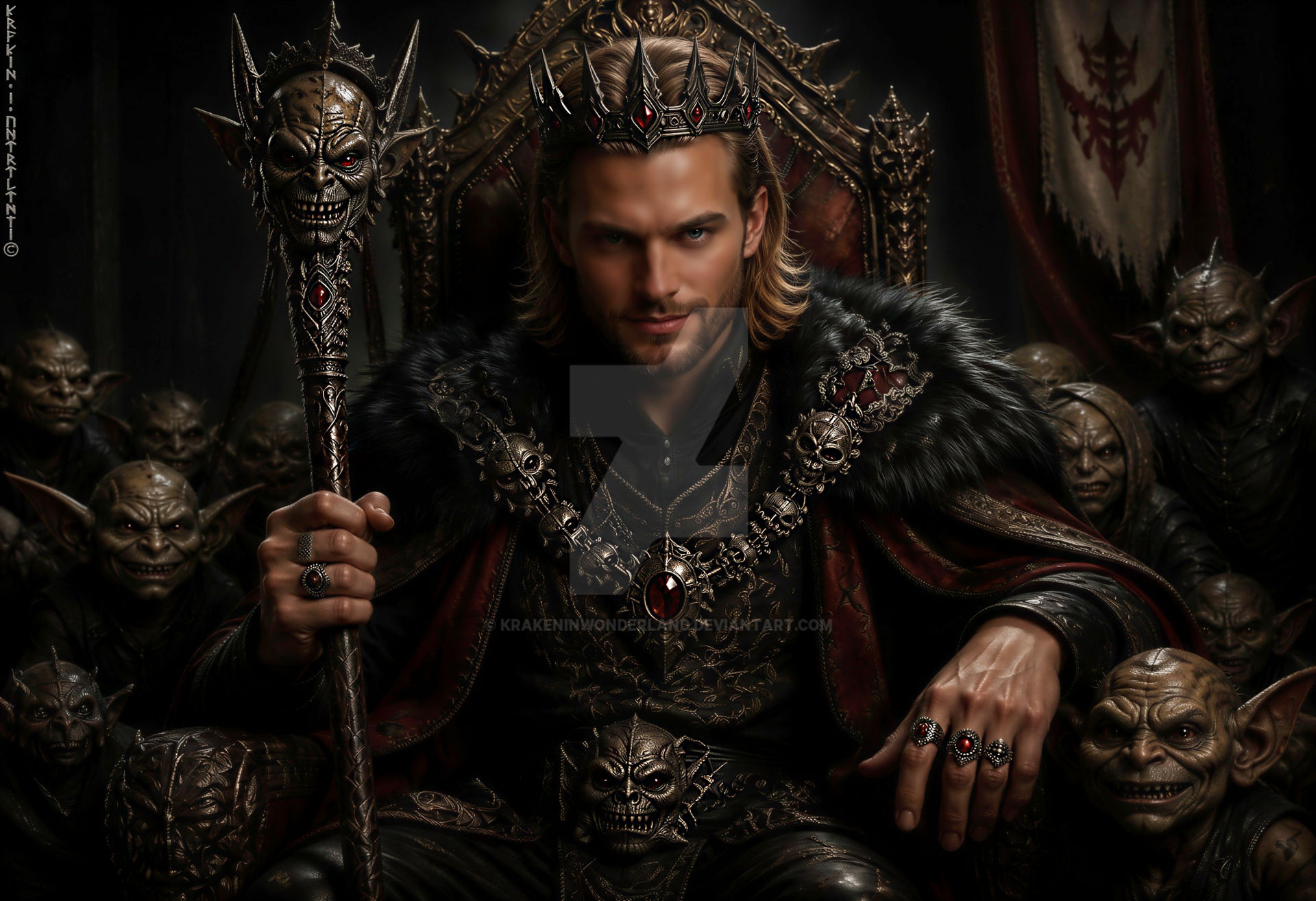 Wonderland Deviantart Goblins King by KrakenInWonderland on DeviantArt