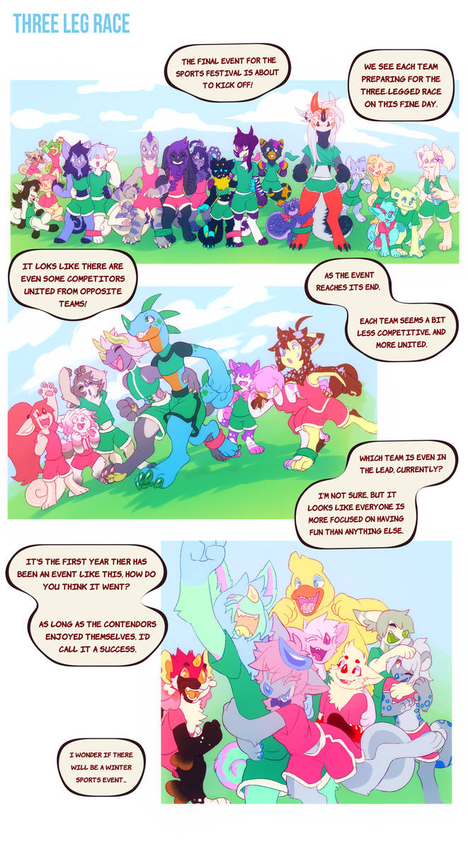 Three Leg Race by ground-lion