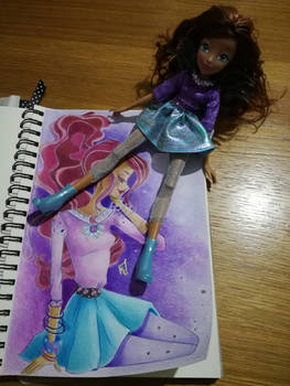 Winx Aisha forever fashion (fanart and doll)