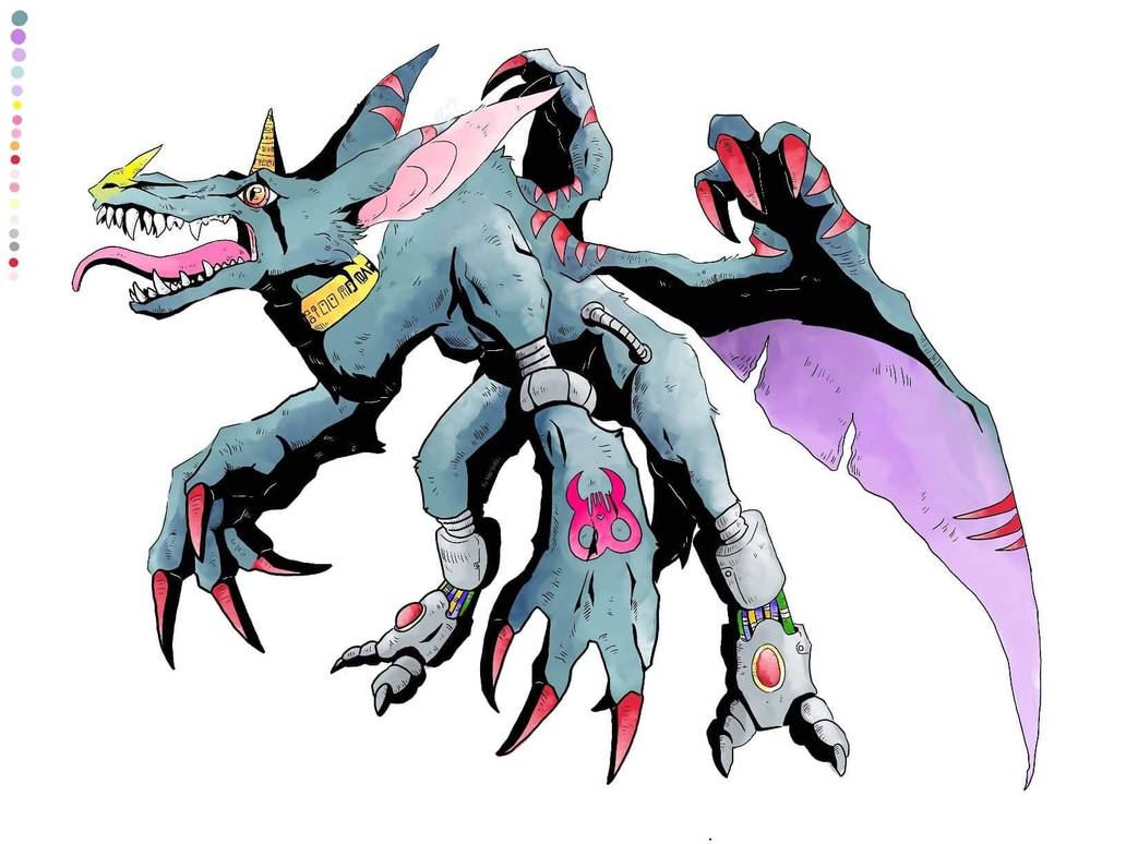 Drawing some digifake ( fake Digimon ) by MelaGriffin04 on DeviantArt