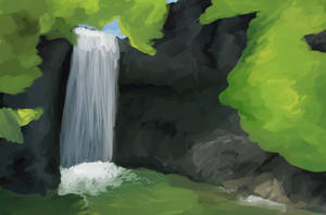 Little waterfall