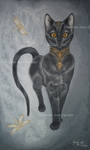 SOLD - Koshka the Cat - Bast by JenniferAnneEsposito