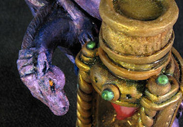 Purple Dragon Close Up