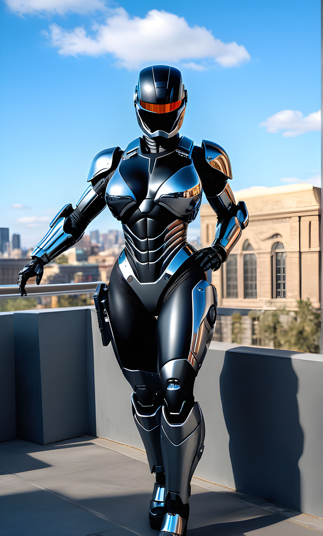 Muscle Robocop Fembot Muscle Robocop Robonaut by RobonautWorld on DeviantArt