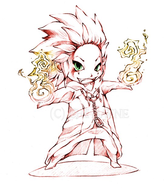 Axel Chibi Kimchii style