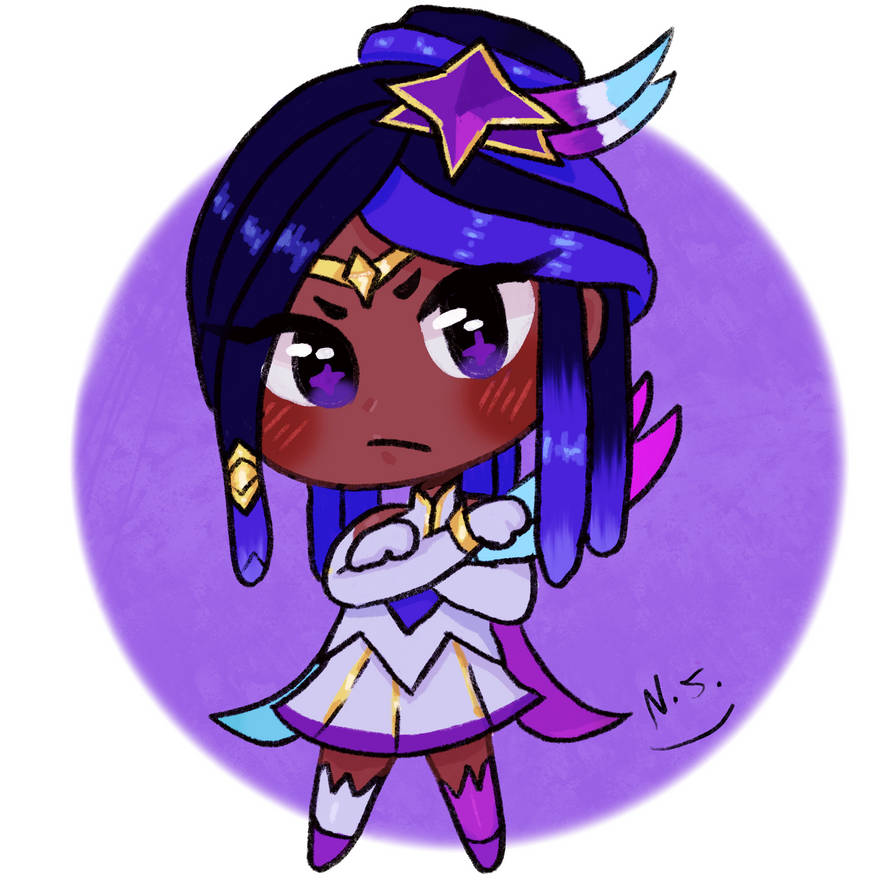 Chibi Star Guardian Senna By NanikaP On DeviantArt chibi-star-guardian-senna-by-nanikap-on-deviantart