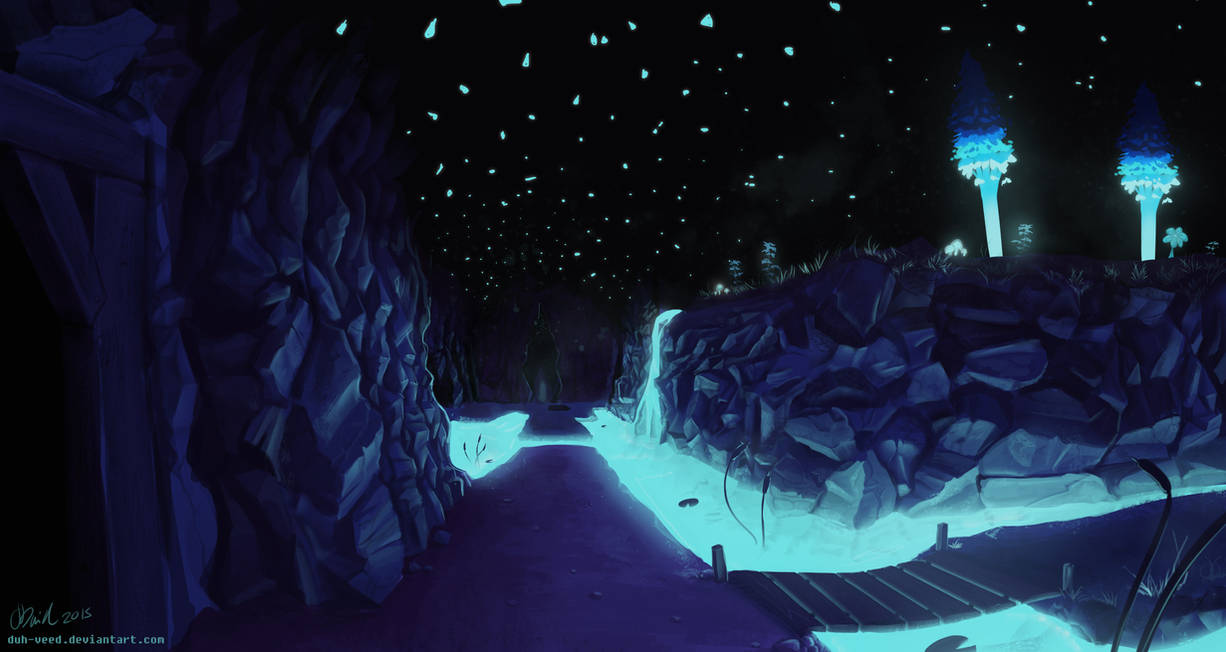 Undertale Waterfall Tunnel Wallpaper 1920x1080 - Imgur