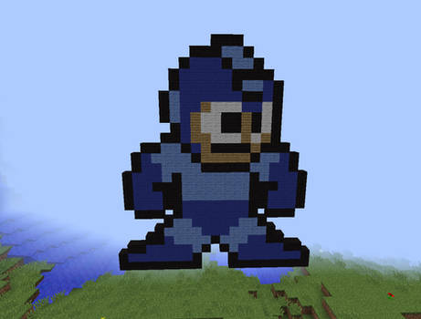 Megaman Pixel Art