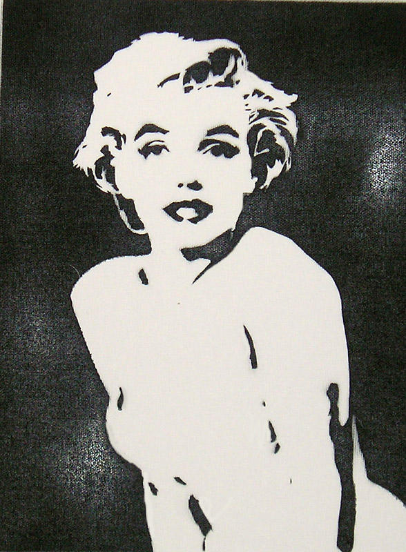 marilyn stencil