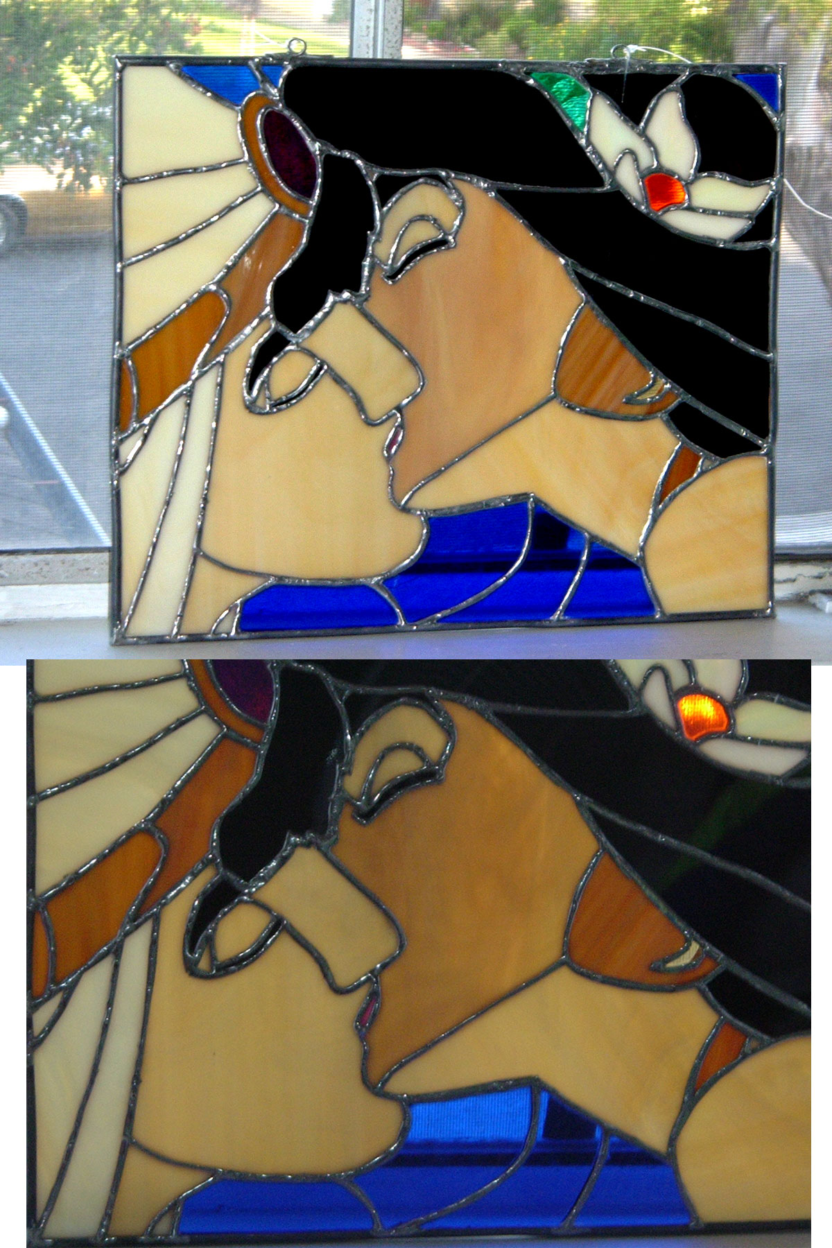 Aladdin Stain glass