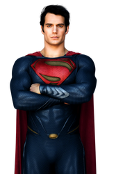 Superman Henry Cavill Transparent Render