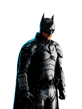 Batman Robert Pattinson Transparent Render