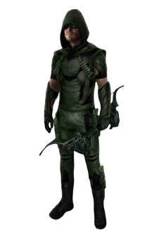 Green Arrow ArrowVerse PNG Render Transparent