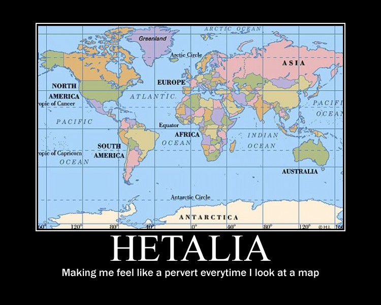 Hetalia makes maps dirty