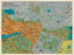 Horizon Zero Dawn World Map