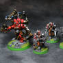 Blood Angel Tech Marine and Servitors