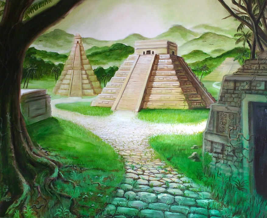 Aztec Pyramids Arrt Aztec Pyramids by SoulRebel9 on DeviantArt