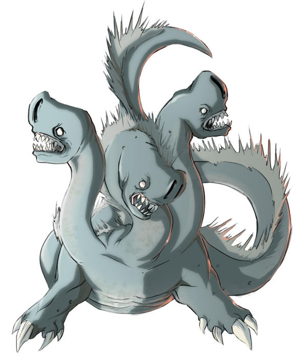 Hydra Colored by Message-Err on DeviantArt
