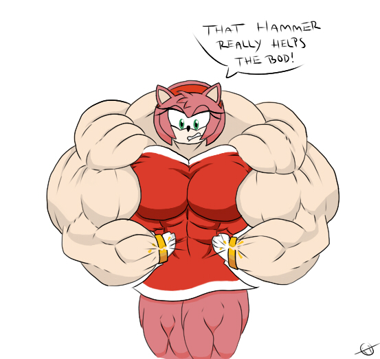 Beefy Amy Rose