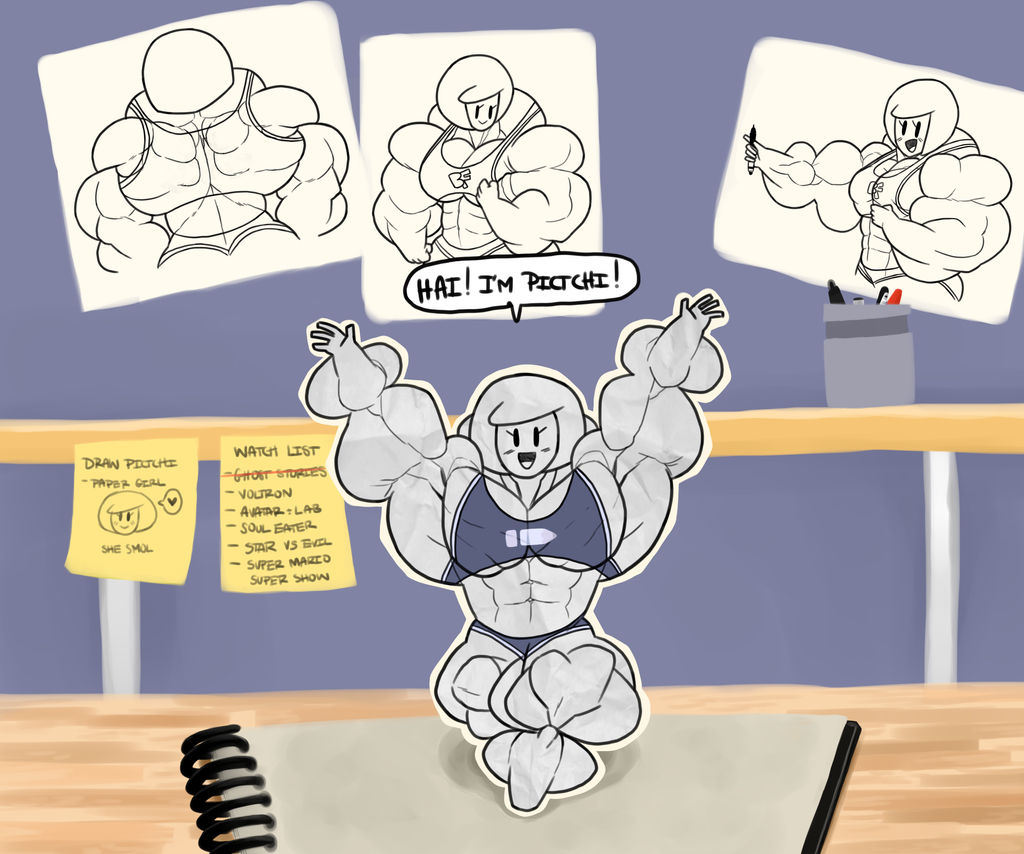 Pictchi Pictchi the Paper Assitant by Pictaur on DeviantArt