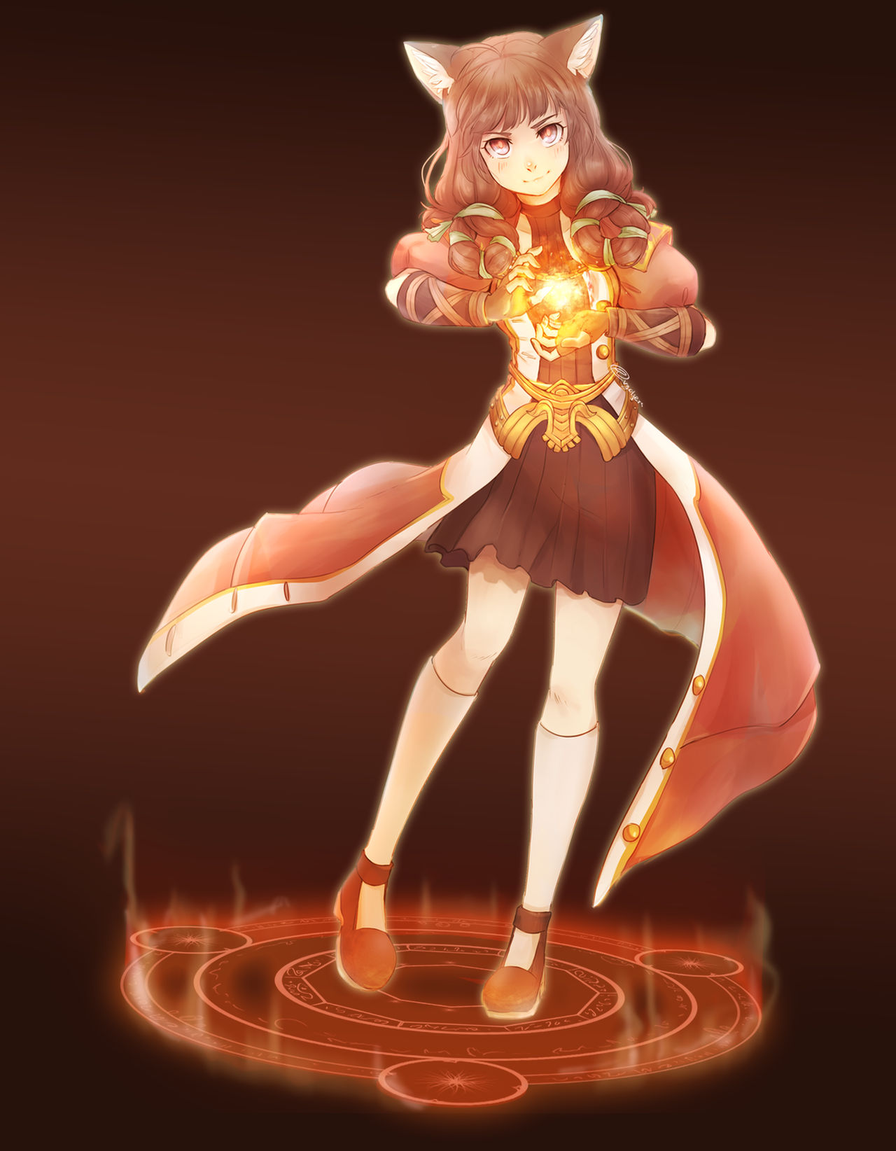 Fanart - Tree of Savior Pyromancer by Vyolfers on DeviantArt