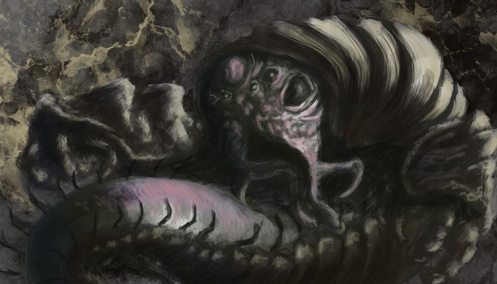 Monster 9 Inch Shells Shell monster Speed Paint by mattcrum777 on DeviantArt