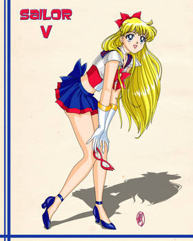 Sailor V Pin-Up