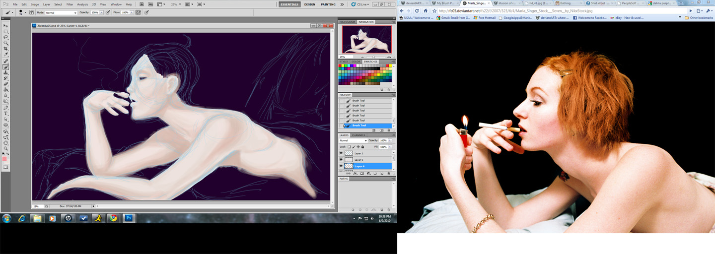 Digital Paint + Reference WIP