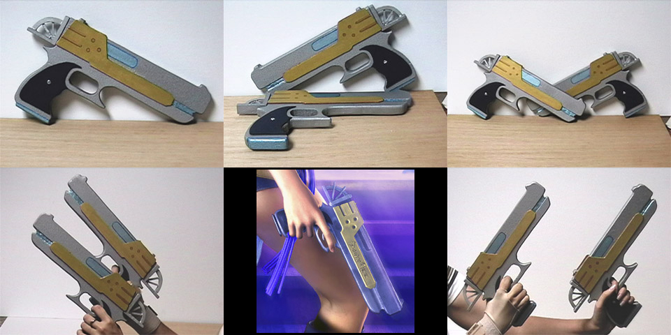 Yuna Guns Cosplay Props