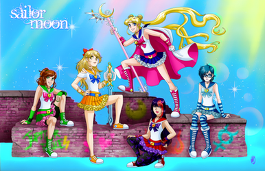 Modern Senshi by Merowynn