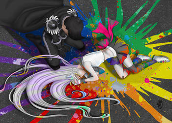 Colors Bleed by Merowynn