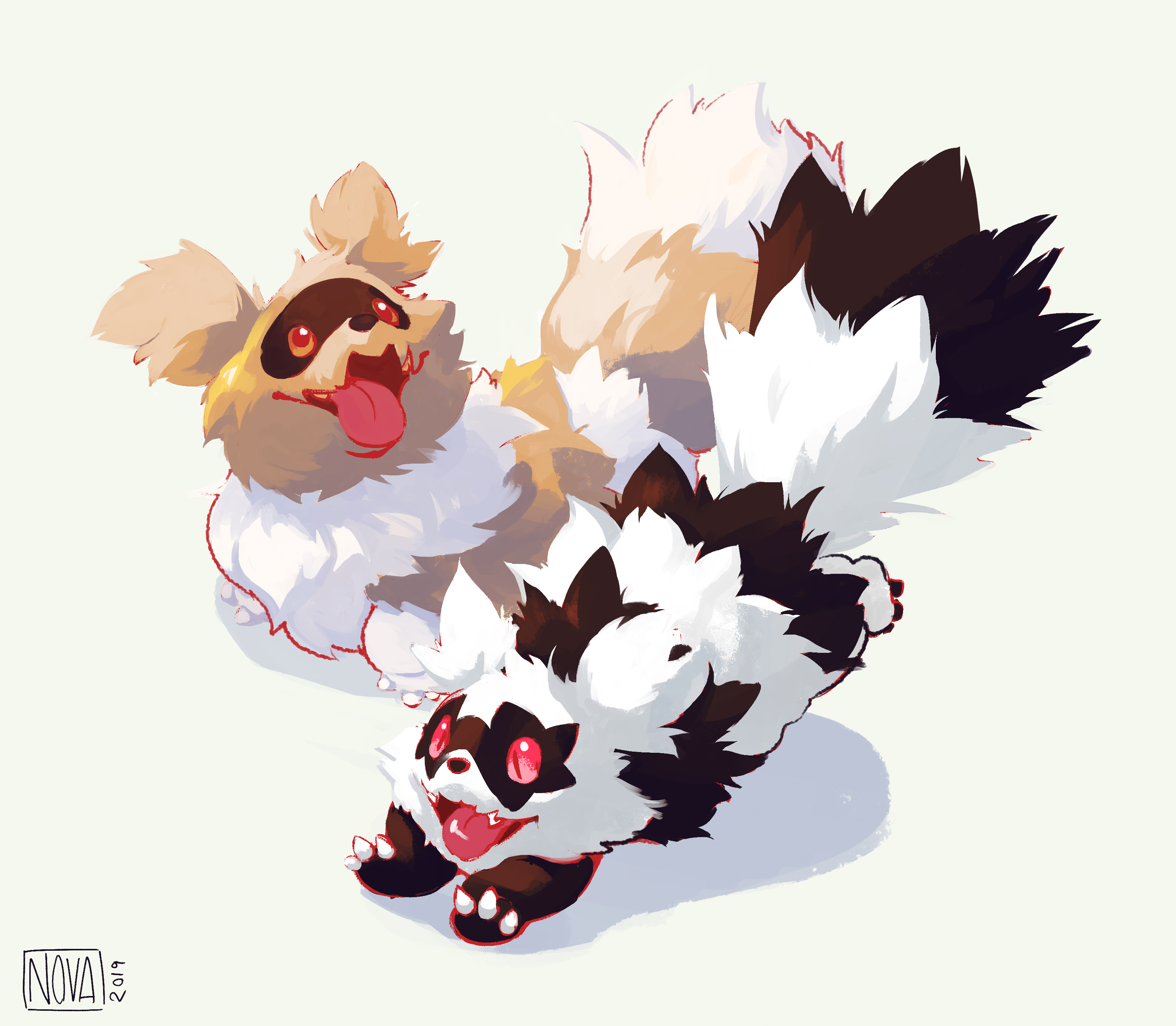 Galar And Hoenn Zigzagoon By VincenzoNova On DeviantArt galar-and-hoenn-zigzagoon-by-vincenzonova-on-deviantart