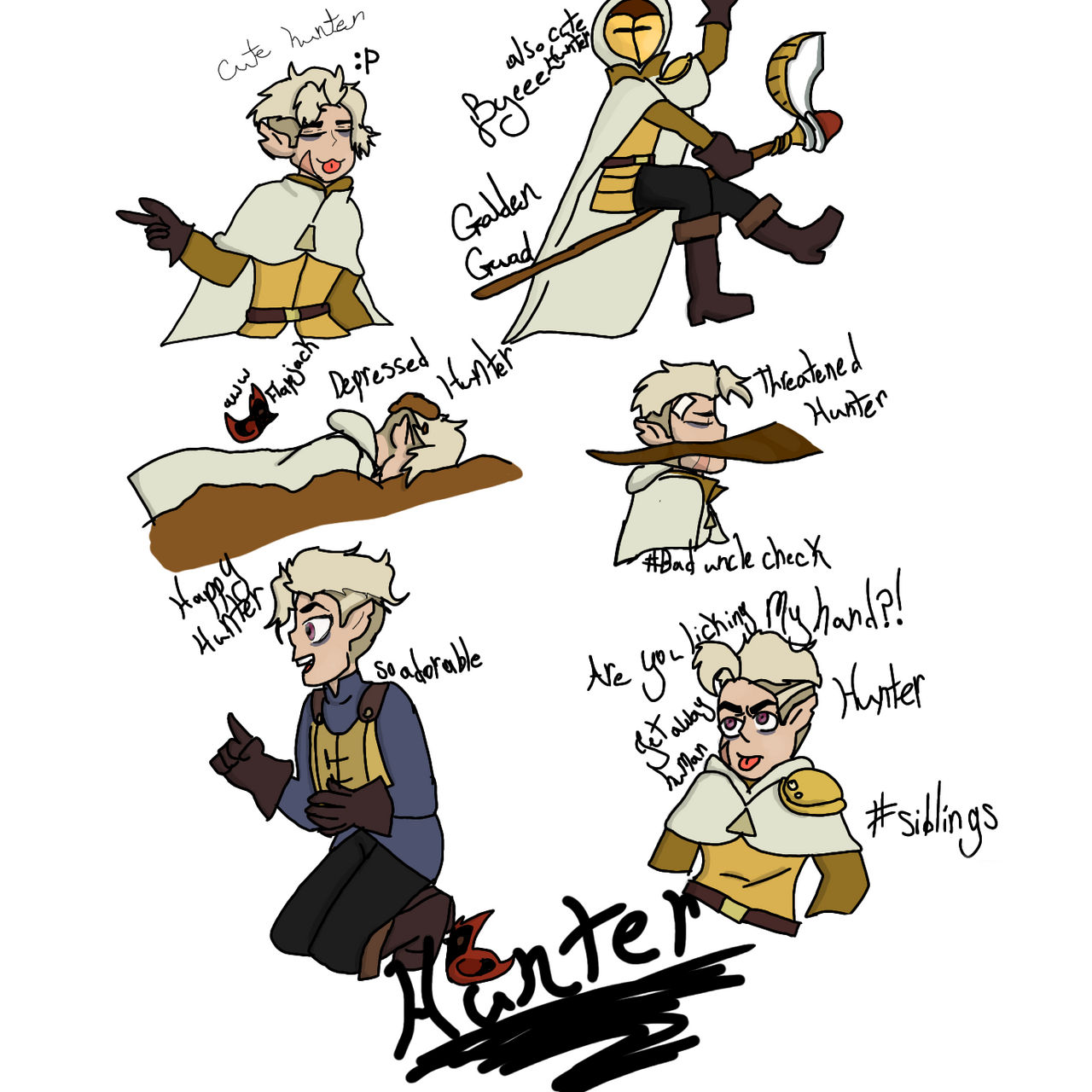 Hunter toh by CandleLanternNight on DeviantArt