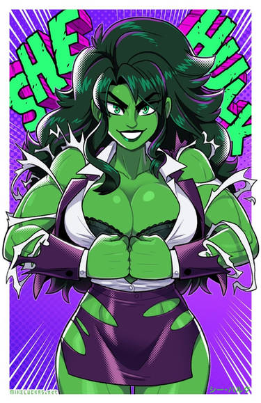 She-Hulk by NeoArtCorE on DeviantArt