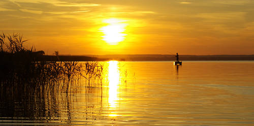 The fishing man