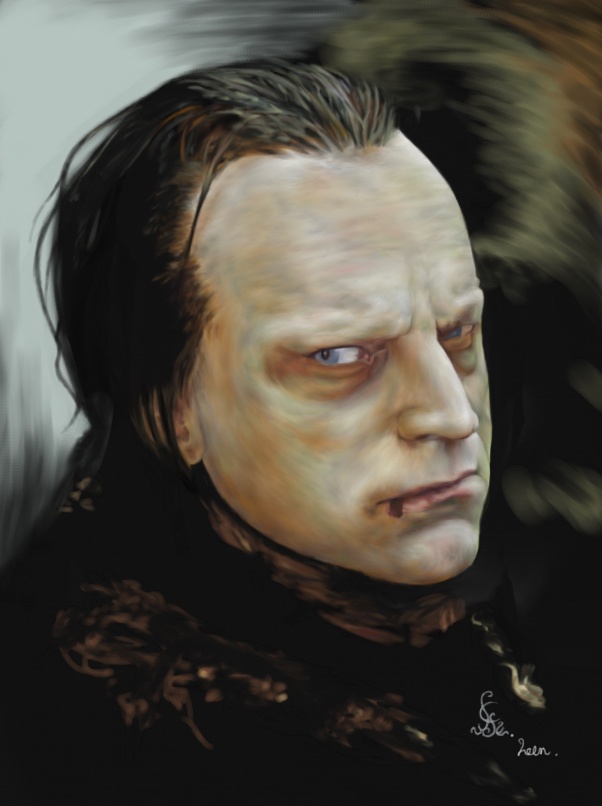 Wormtongue painting