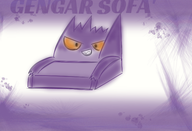 Gengar Sofa