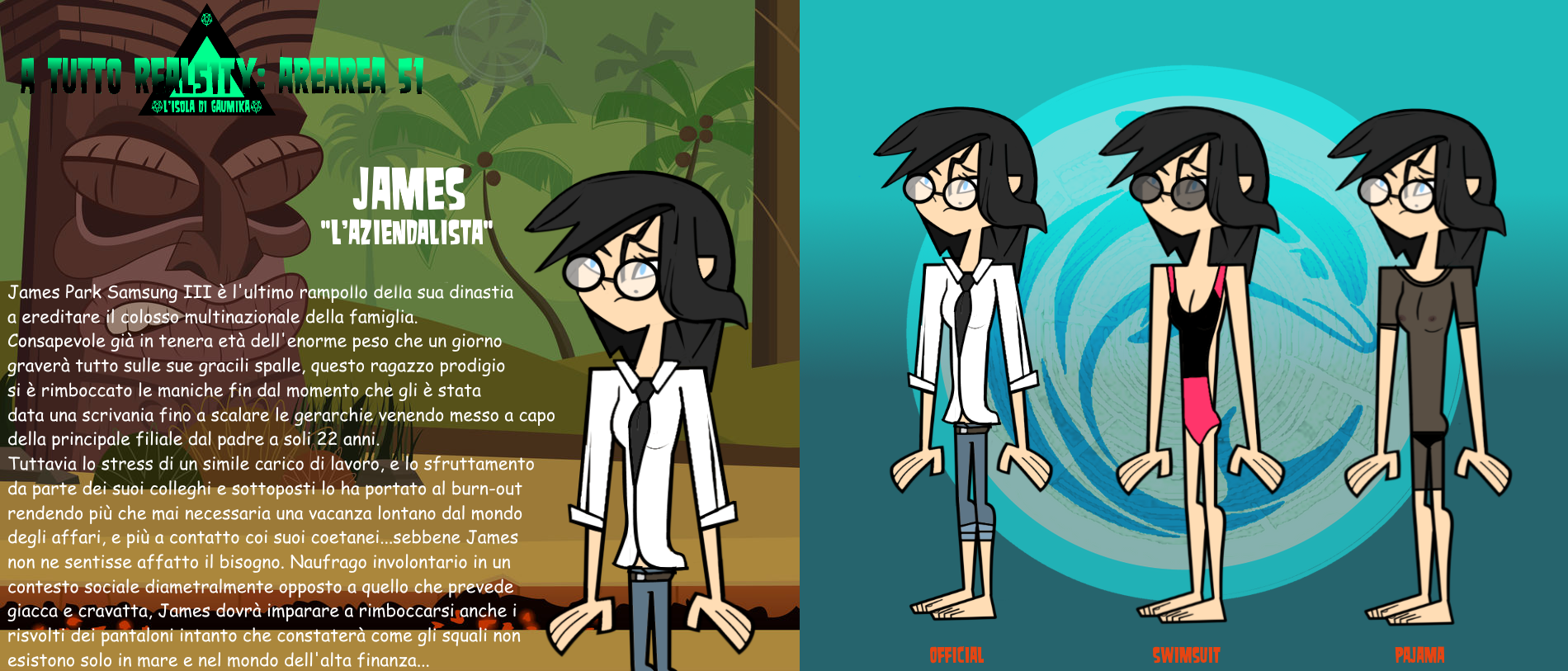 Total Drama OCs: Yeah-10101 by Sol-Domino on DeviantArt