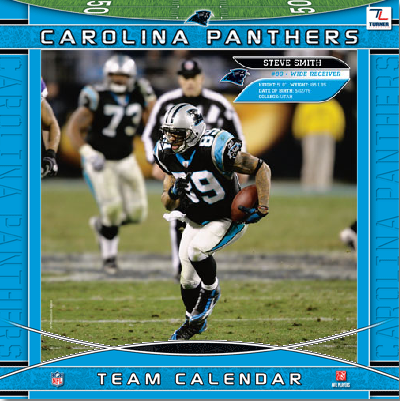 Carolina Panthers Team Calande