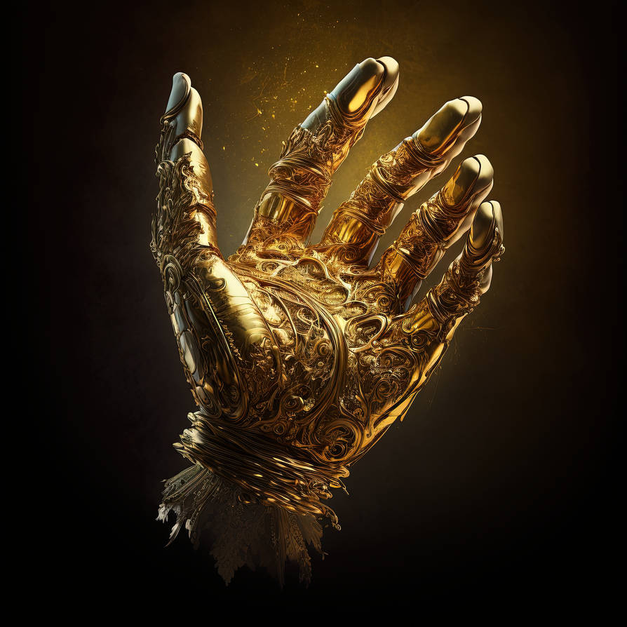 Hand of Midas (AI art) by 3D1viner on DeviantArt
