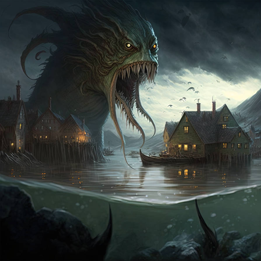 Dagon (AI art) by 3D1viner on DeviantArt