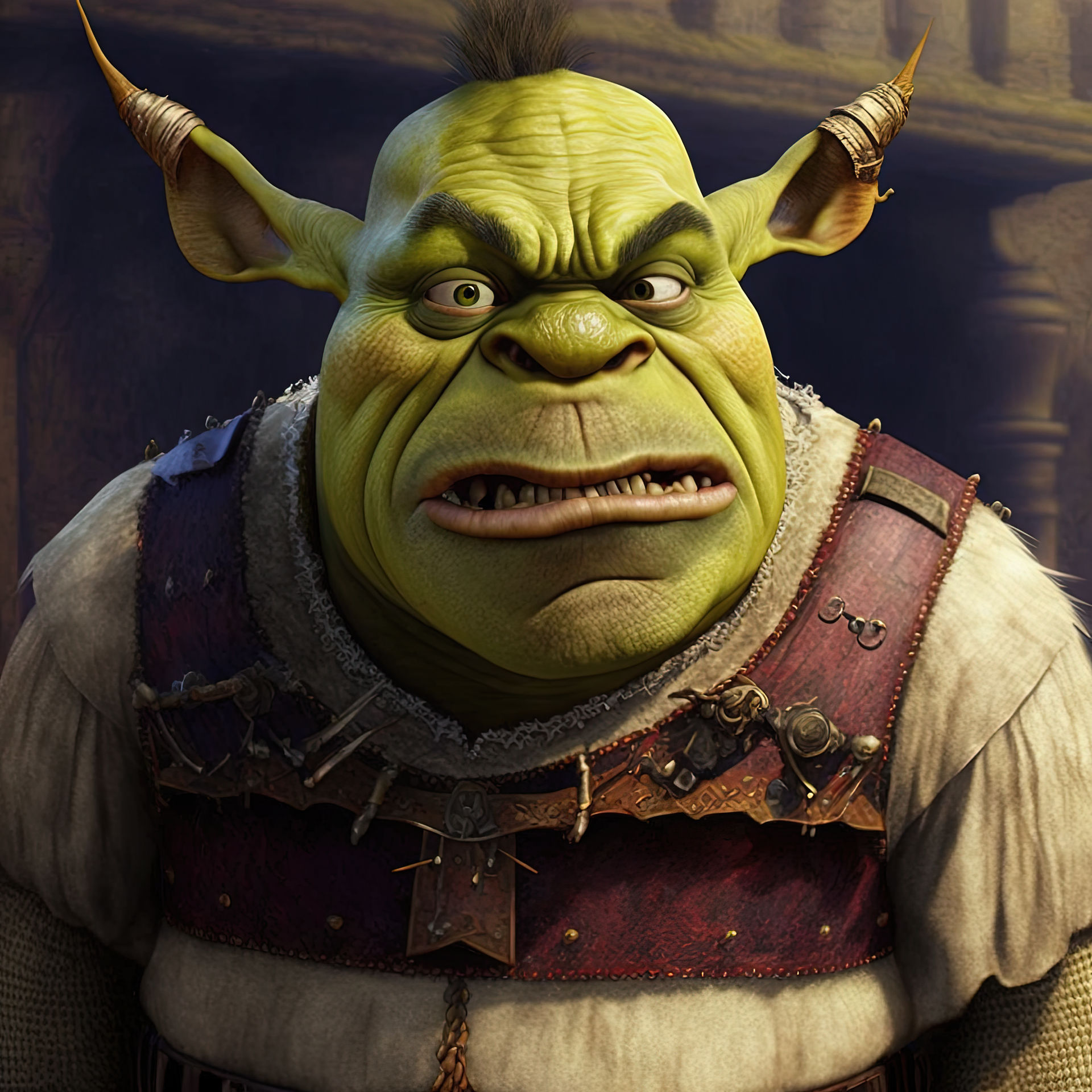 Shrek Dev Shrek (AI art) by 3D1viner on DeviantArt