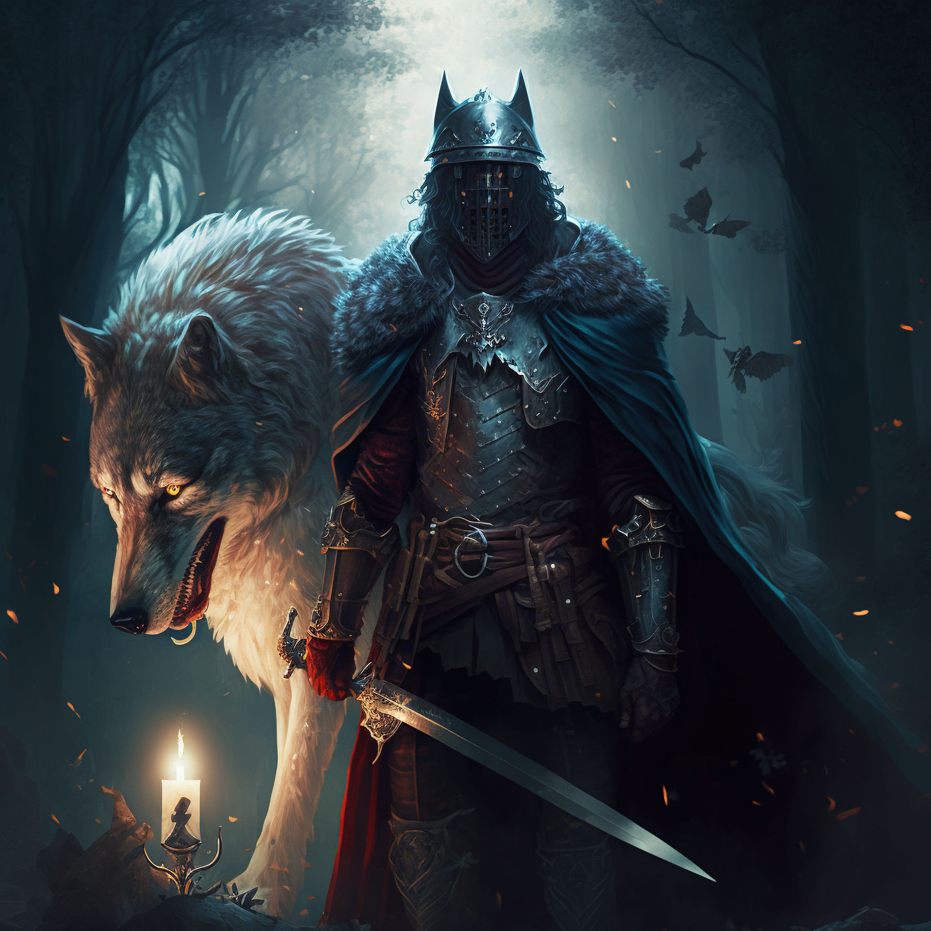 Wolves Hunting Drawings Wolf Hunter (AI art) by 3D1viner on DeviantArt