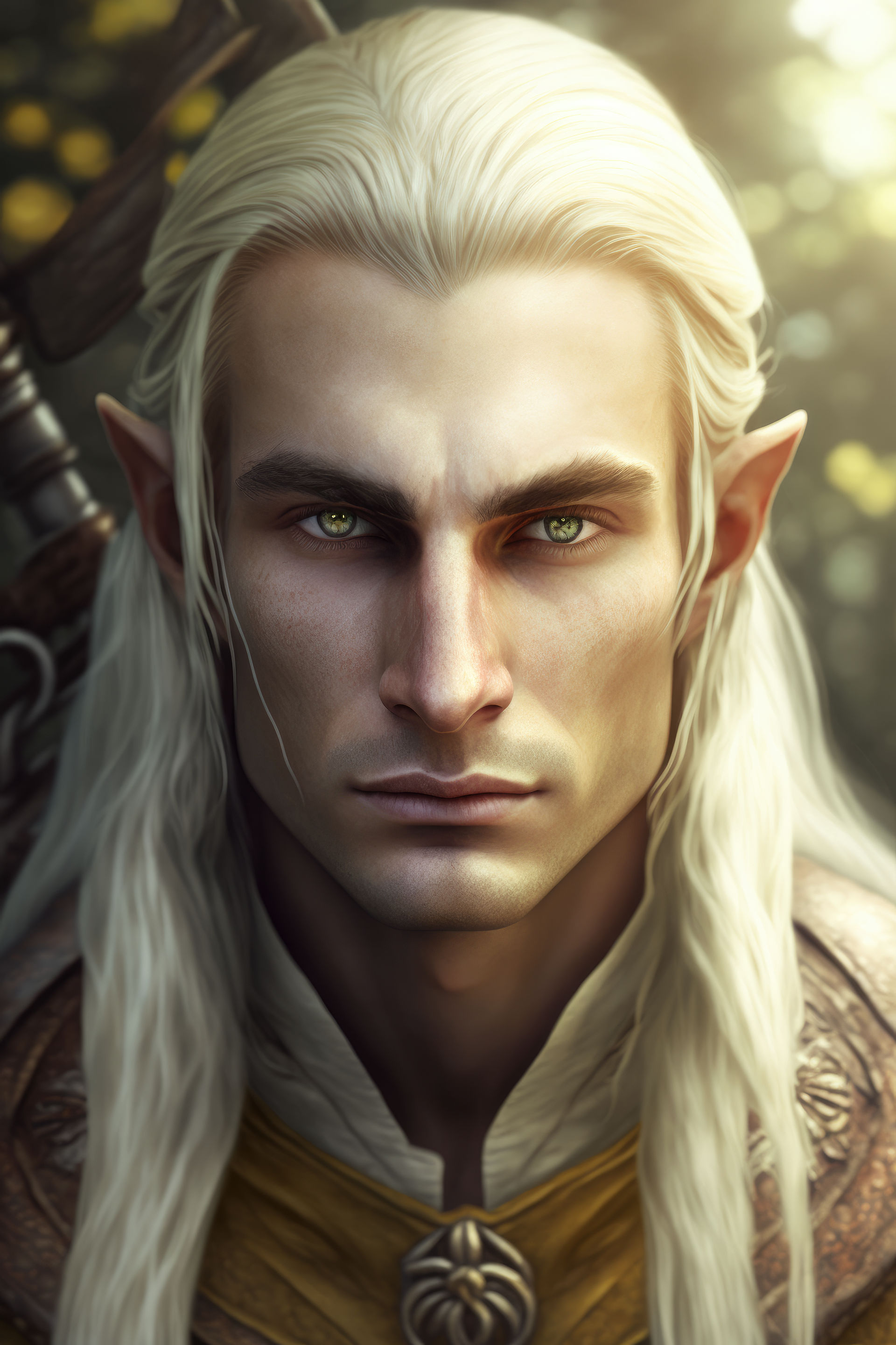 High Elf (AI art) by 3D1viner on DeviantArt