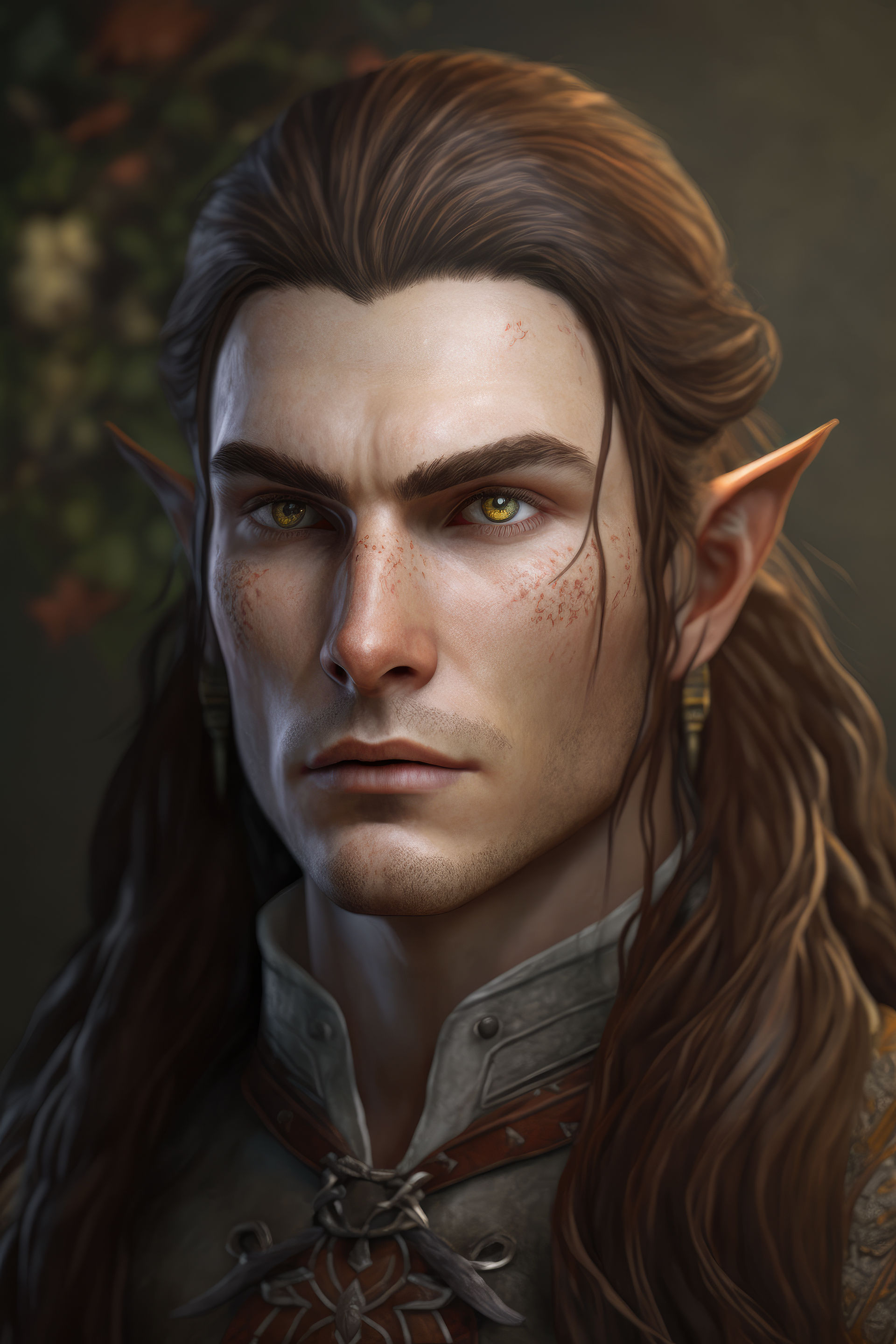 Forest Elf (AI art) by 3D1viner on DeviantArt