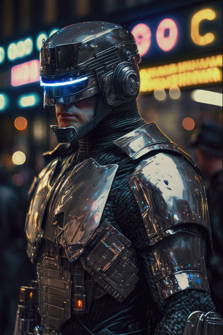 Robocop (AI art) by 3D1viner on DeviantArt
