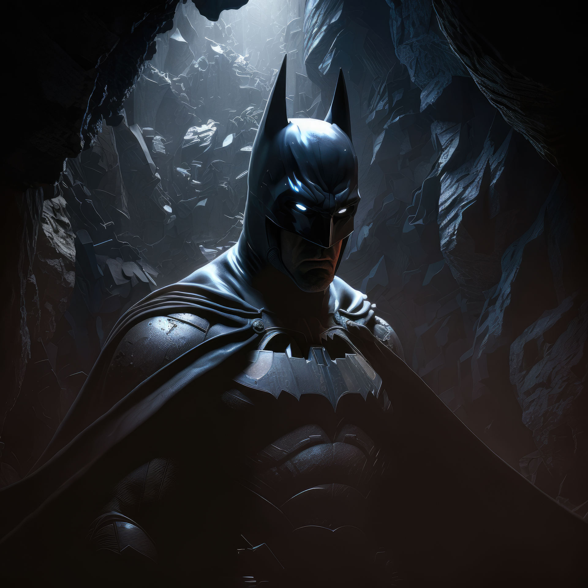 Batcave (AI art) by 3D1viner on DeviantArt