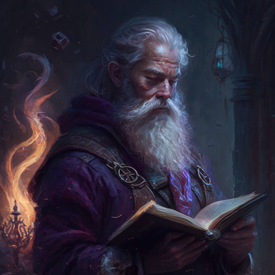 Wizard DnD Avatar (AI art) by 3D1viner on DeviantArt